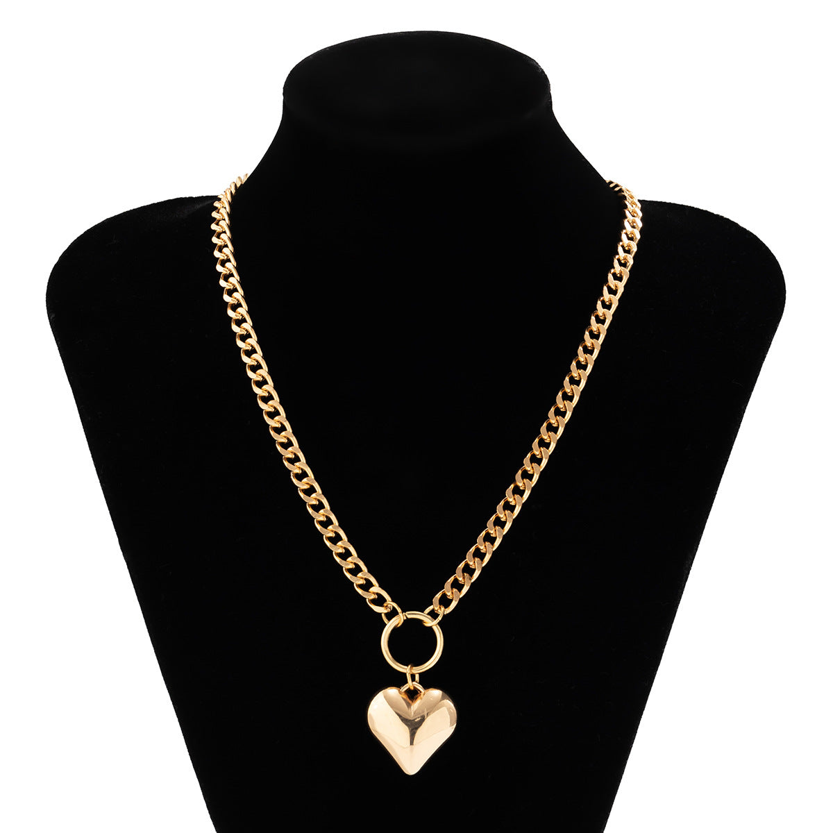 Got A Big Heart Necklace - Damned Threads